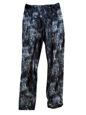 All in Motion Women’s Space Dye Workout Leggings – Size Small – Black & Gray Ath